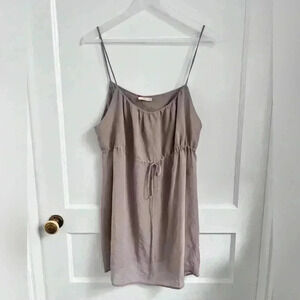 La Perla Pure Silk Purple Sheer Nightie Babydoll Slip Dress 90s Y2k